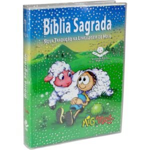 Bíblia Sagrada Infantil Mig e Meg| NTLH| SBB| Capa Brochura.