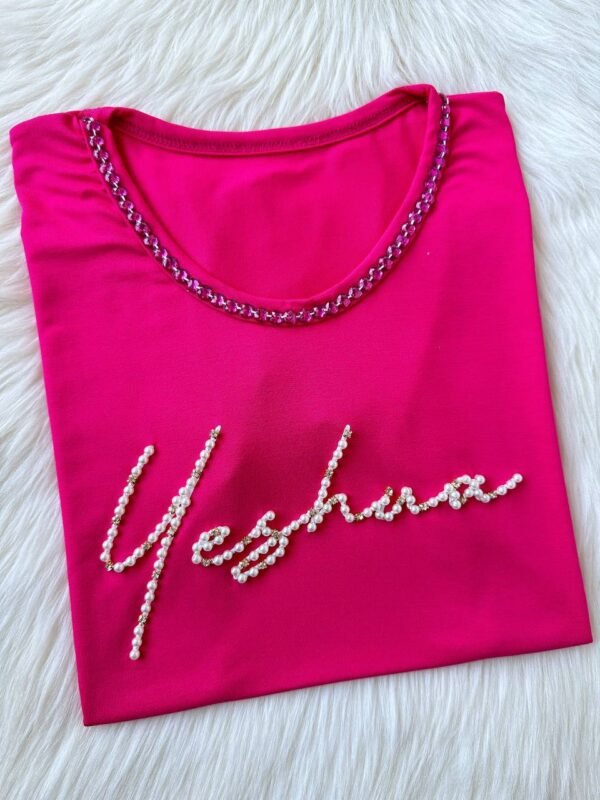 Blusa Bordada Yeshua| Pink