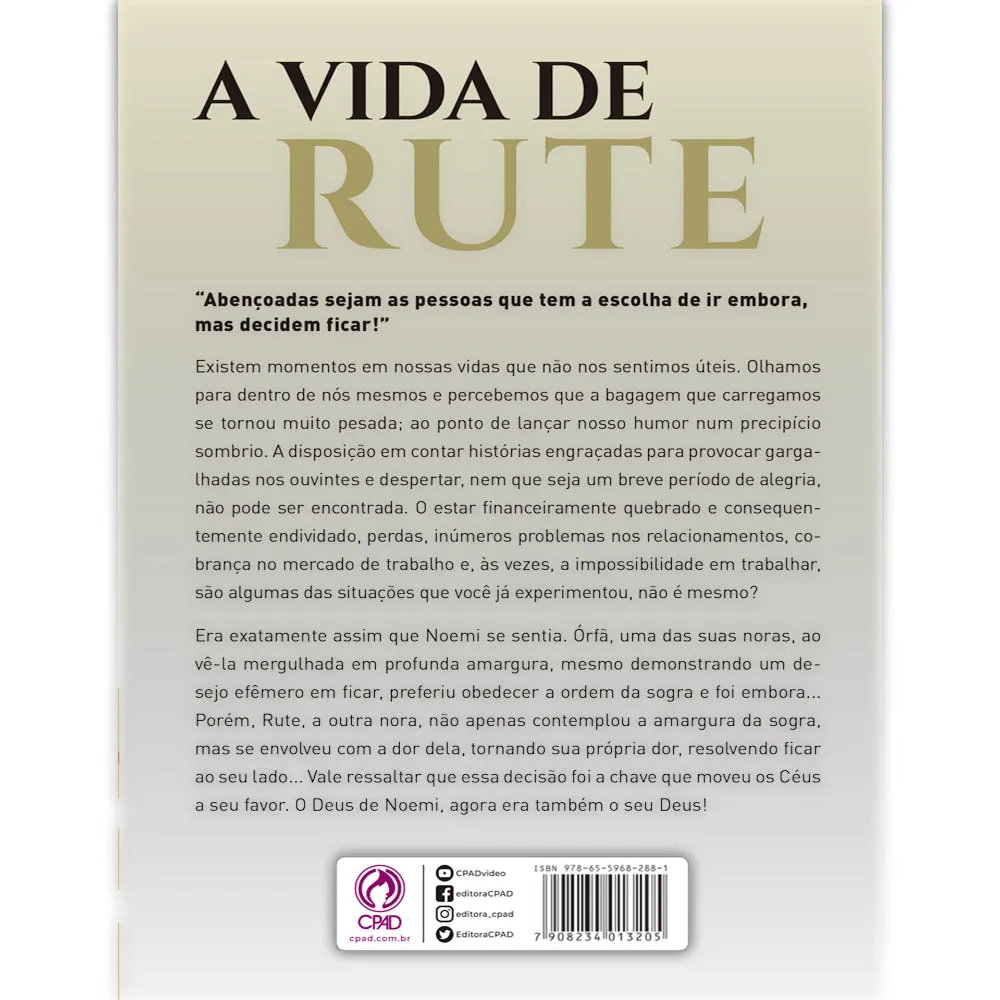 A Vida de Rute | Uma História sobre Perdas e Recomeços| Suzane S. J. Moreira - Imagem 2