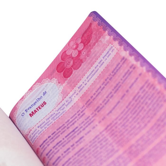Bíblia Sagrada entre Meninas e Deus - Magnólia| NTLH|SBB - Imagem 6