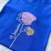Tshirt Algodão Premium Virtuosa Flor Azul - Imagem 2