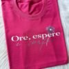 Tshirt Algodão Premium  Ore Espere|Pink - Imagem 2