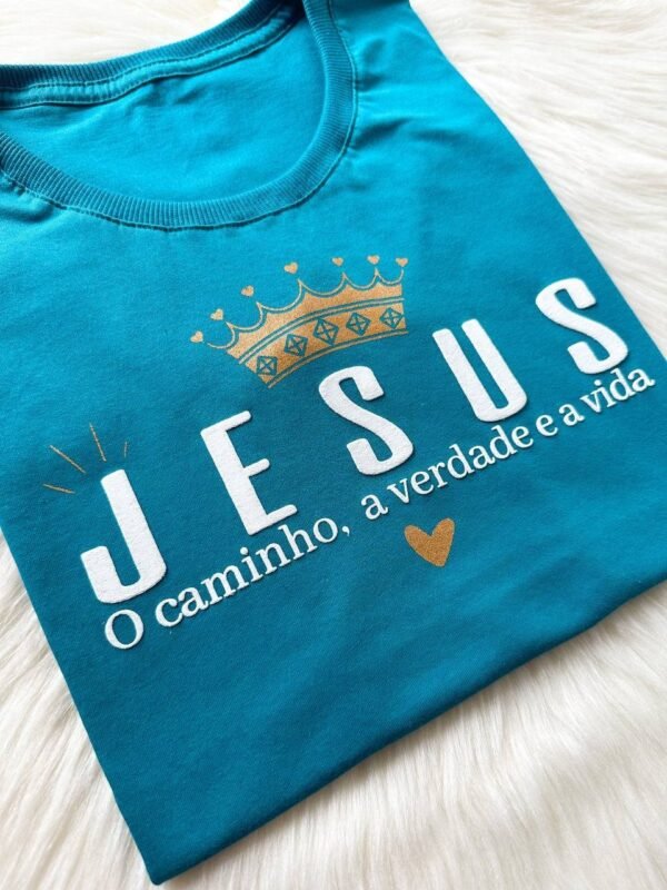 Tshirt 100% Algodão Jesus|Petreo