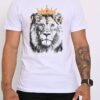 Camiseta Masculina Leão Yeshua |Branco - Imagem 2