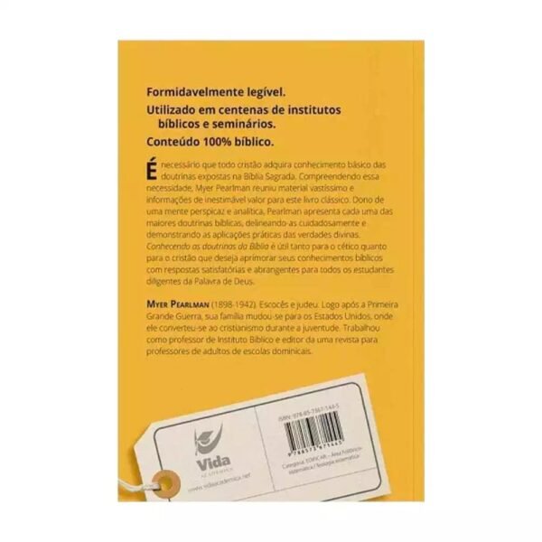 Conhecendo as Doutrinas da Bíblia | Myer Pearlman - Imagem 2