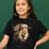 Camiseta Infantil Leão de Juda| Preto - Imagem 2