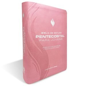 Bíblia de Estudo Pentecostal para Jovens |Média |Rosa|ARC