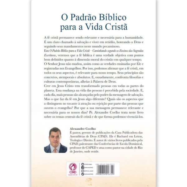 O Padrão Bíblico para a Vida Cristã | Alexandre Coelho- Cpad - Imagem 2