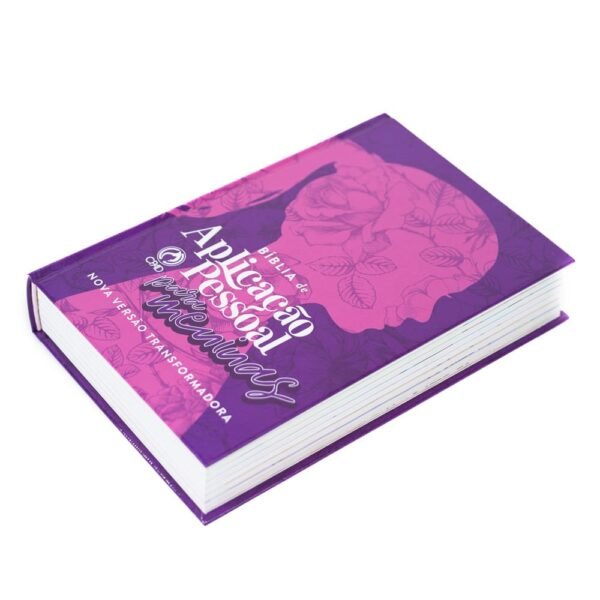 Bíblia de Aplicação Pessoal para Meninas Média Rosa Capa Dura| NVT - Imagem 5