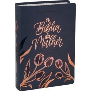 Bíblia de Estudo da Mulher | NAA| SBB|Tulipa Azul Aston.