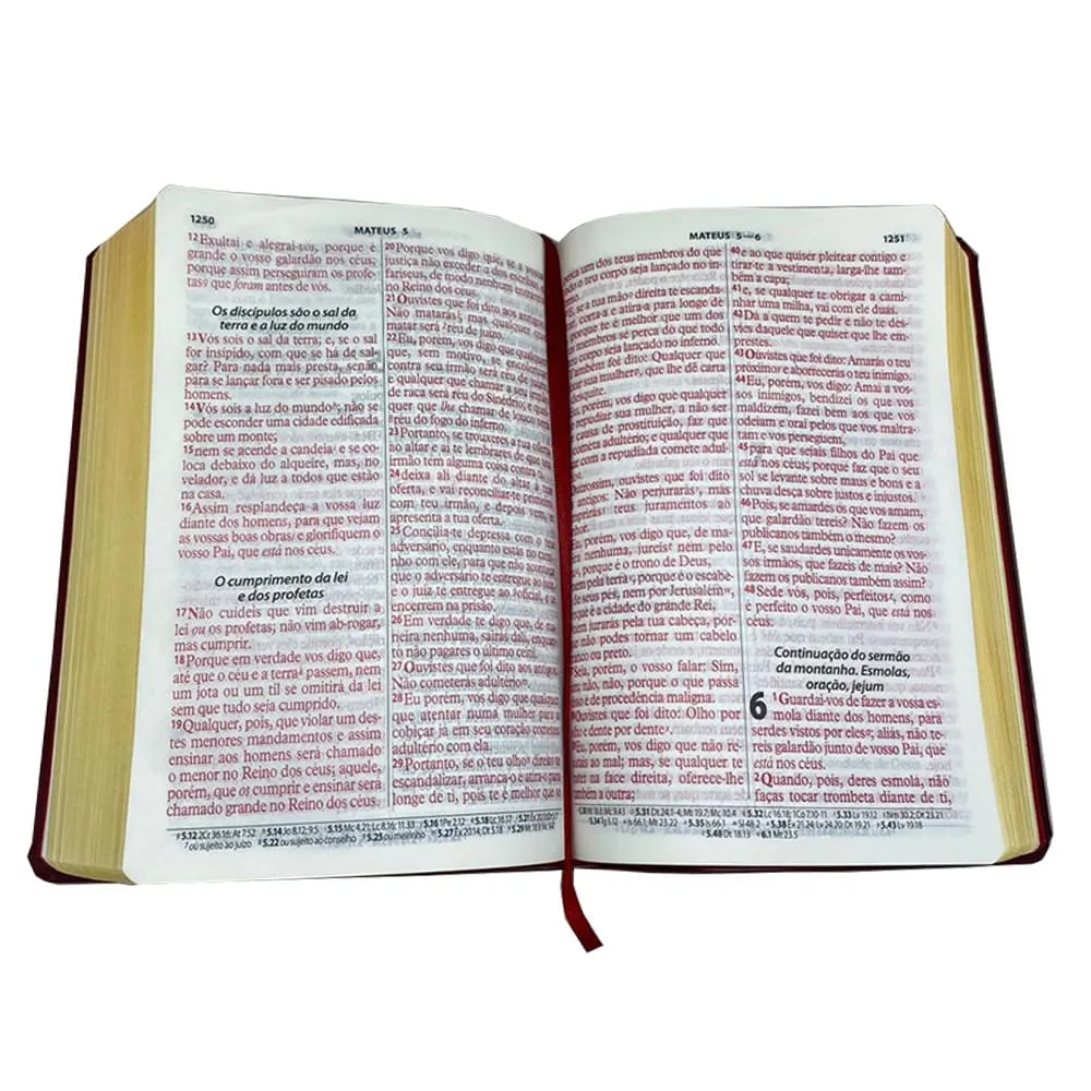 BIBLIA GRANDE HARPA CRISTA POPULAR LETRA GIGANTE PRETA - Imagem 4