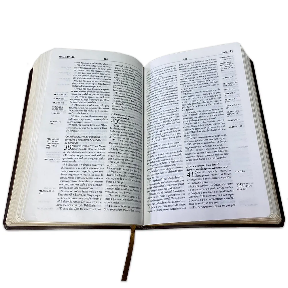 BIBLIA OBREIRO APROVADO MEDIA LUXO HARPA CRISTA PRETA - Imagem 4
