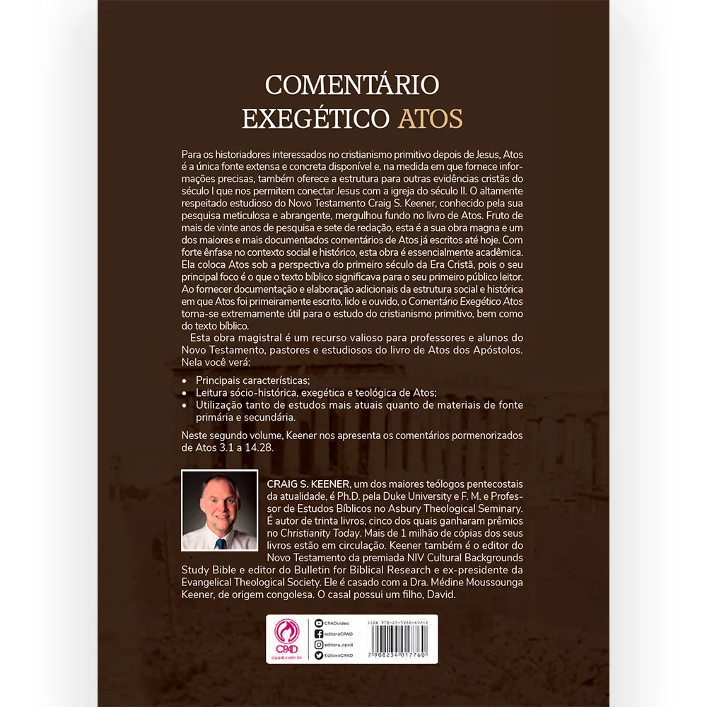 COMENTARIO EXEGETICO ATOS - VOLUME 02 - Imagem 2
