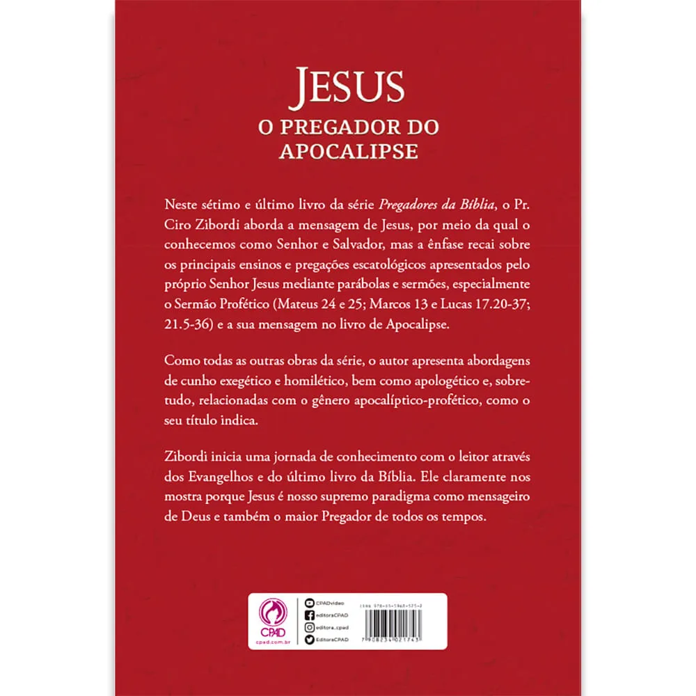 JESUS - O PREGADOR DO APOCALIPSE (CPAD) - Imagem 3