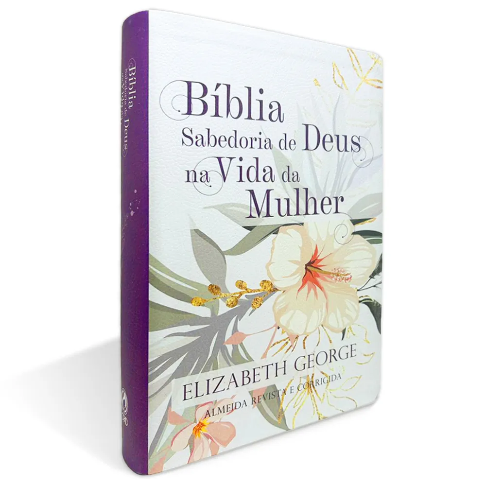 BIBLIA SABEDORIA DE DEUS NA VIDA DA MULHER MEDIA LUXO FLORAL