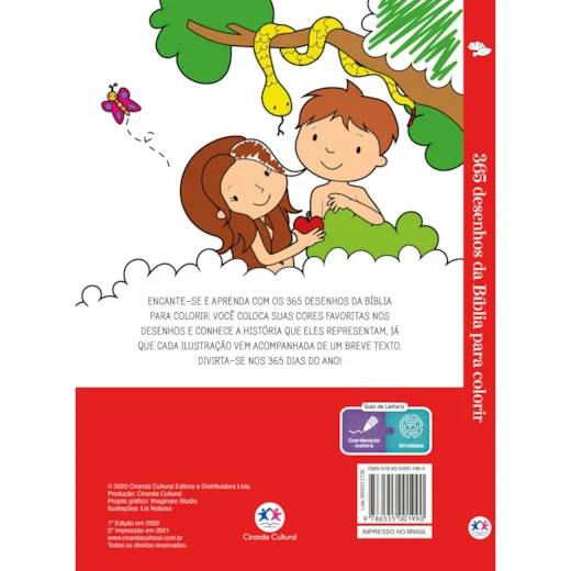 365 Desenhos da Biblia para colorir - Imagem 2